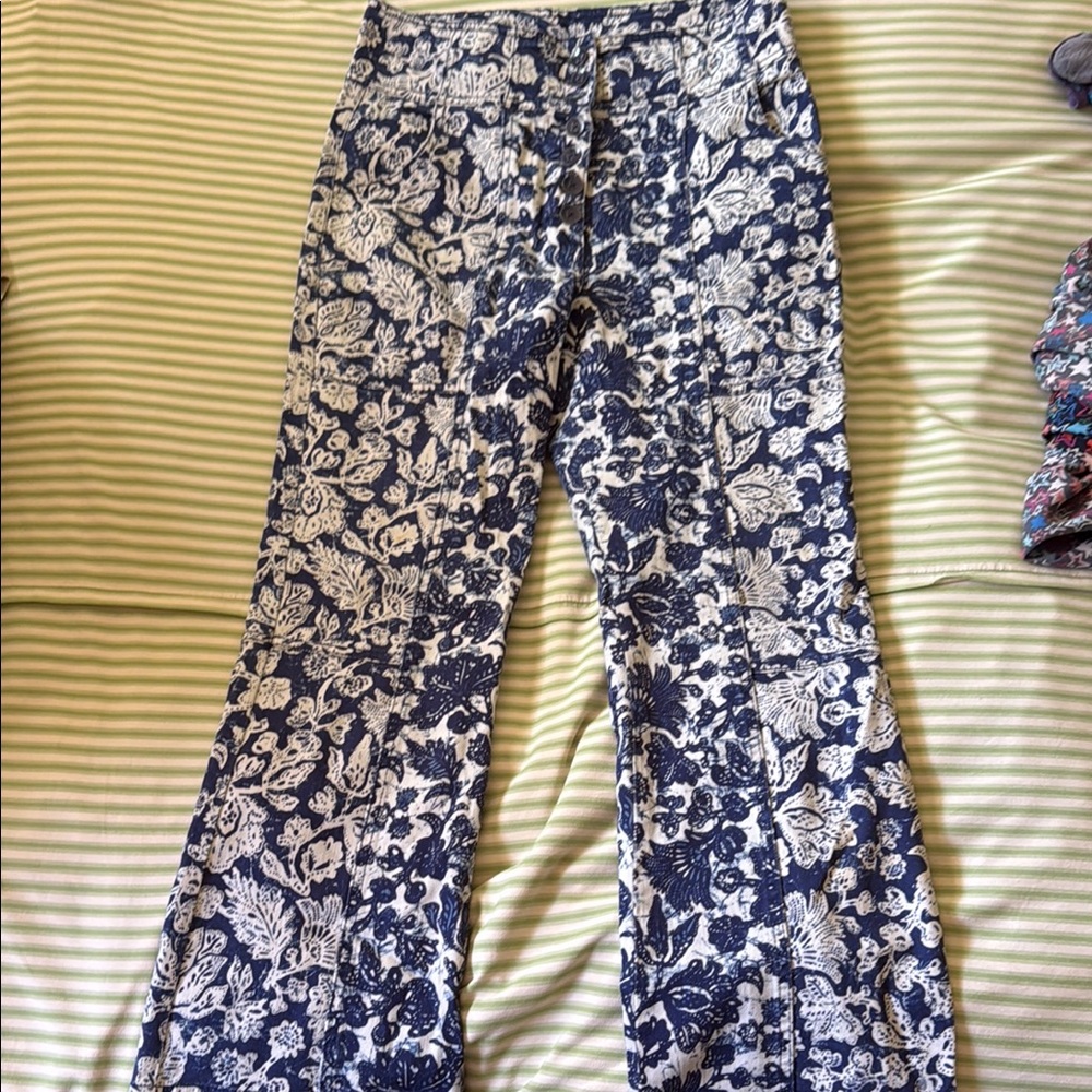 Ulla Johnson Floral Patterned Pants